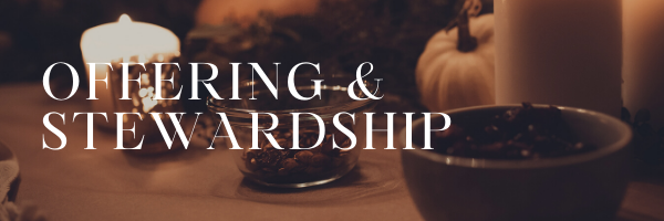 offering and stewardship